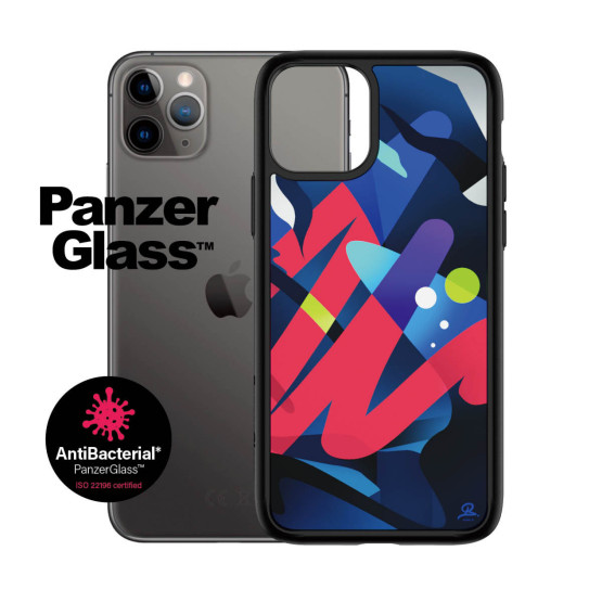 Гръб PanzerGlass Artist Edition ClearCase за Iphone 11 Pro - Цветен
