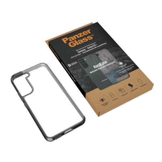 Гръб PanzerGlass за Samsung S22 Plus, Hard Case - Smokey black, 119829