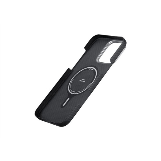 Гръб Pitaka MagEZ Case 5 за iPhone 16 Pro Max - Black/Grey Twill