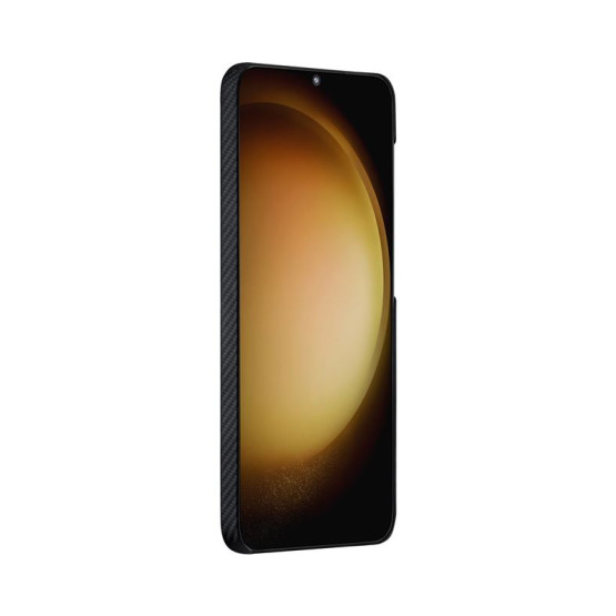 Гръб Pitaka за Samsung Galaxy S24 Plus, MagEZ 4, черен
