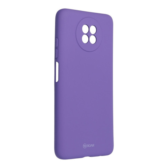 Гръб Roar Colorful Jelly Case - for Xiaomi Redmi Note 9 5G - Лилав