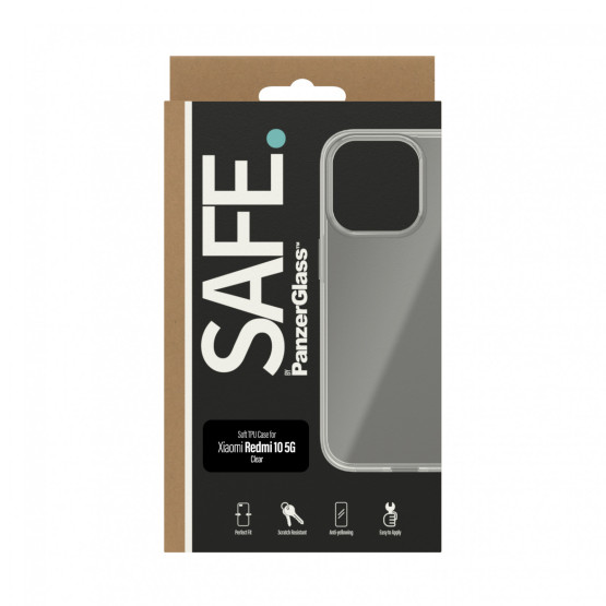 Гръб Safe Case за Xiaomi Redmi 10 5G - Прозрачен