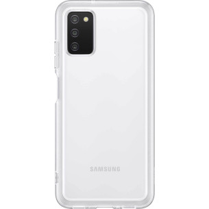 Гръб Samsung Soft Clear Cover for Galaxy A03s EF-QA038TTE - Прозрачен