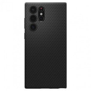 Гръб SPIGEN Liquid Air за Samsung Galaxy S22 Ultra - Черен