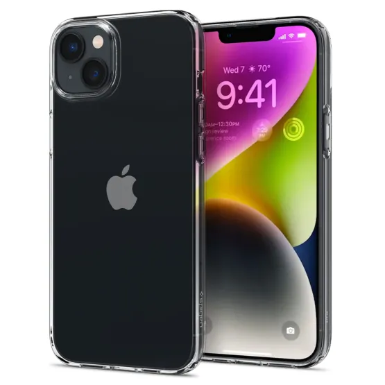 Гръб Spigen Liquid Crystal за iPhone 14 Plus - Прозрачен