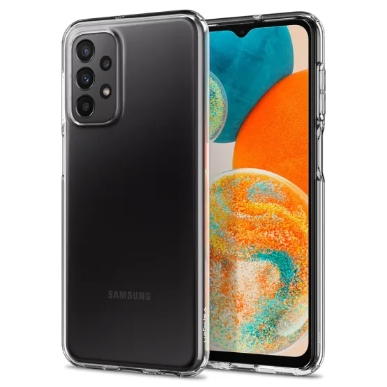 Гръб Spigen Liquid Crystal за Samsung Galaxy A23 4G/5G - Прозрачен