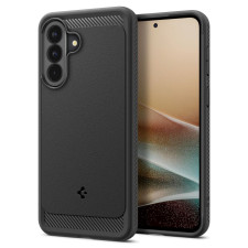 Гръб Spigen Rugged Armor за Samsung Galaxy A37 5G - Мат Черен