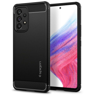 Гръб Spigen Rugged Armor за Samsung Galaxy A53 5G - Черен
