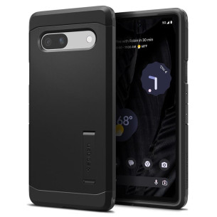 Гръб Spigen Tough Armor за Google Pixel 7a - Черен