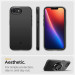 Гръб Spigen за iPhone 16E, Thin Fit, MagSafe, Черен