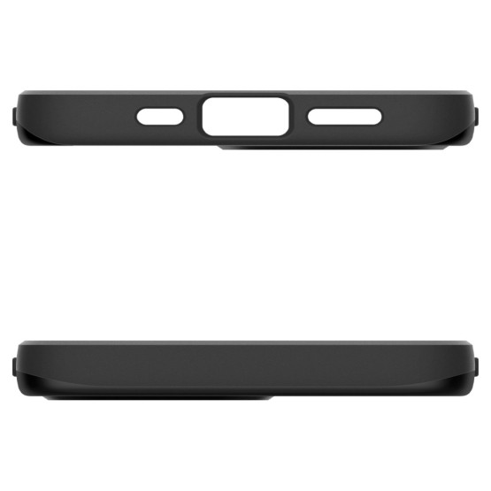 Гръб Spigen за iPhone 16E, Thin Fit, MagSafe, Черен