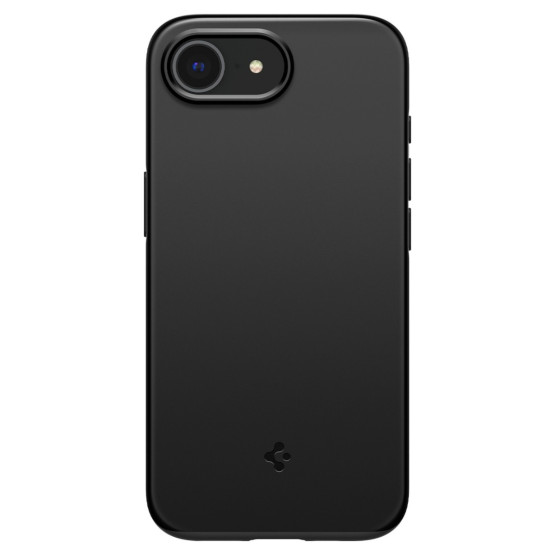 Гръб Spigen за iPhone 16E, Thin Fit, MagSafe, Черен