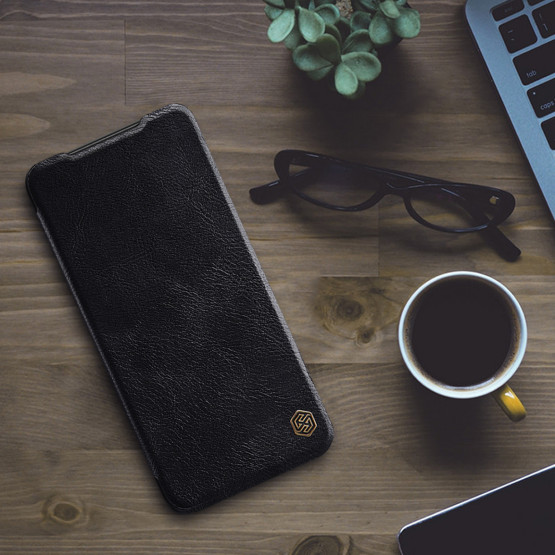 Калъф Nillkin Qin за Xiaomi Mi 12/12x - Черен