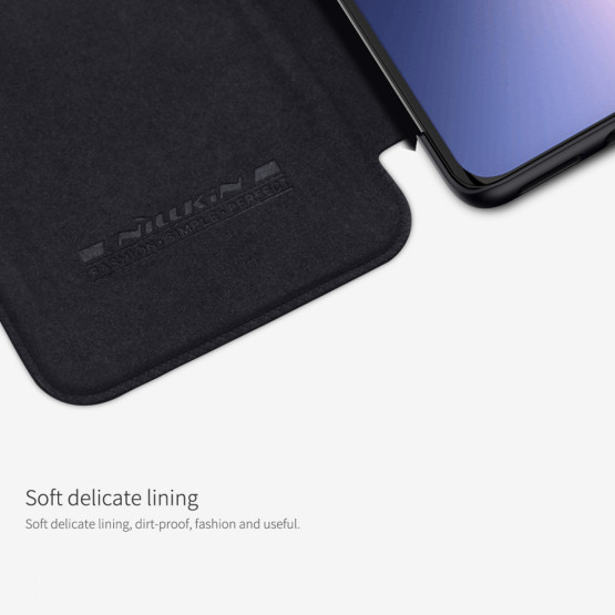 Калъф Nillkin Qin за Xiaomi Mi 12/12x - Черен