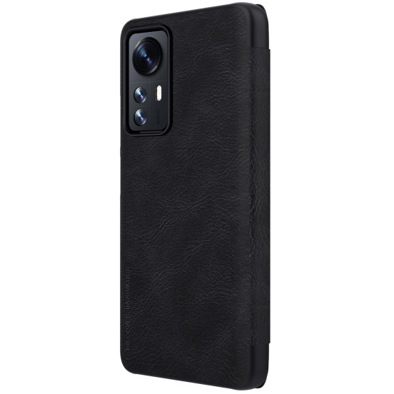 Калъф Nillkin Qin за Xiaomi Mi 12/12x - Черен