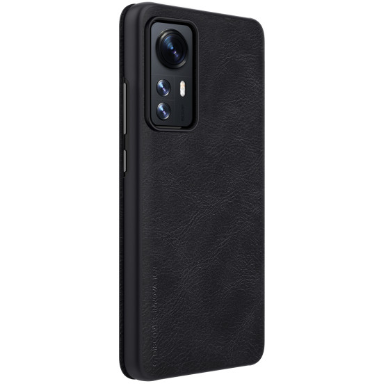 Калъф Nillkin Qin за Xiaomi Mi 12/12x - Черен