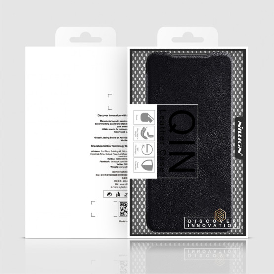 Калъф Nillkin Qin за Xiaomi Mi 12/12x - Черен