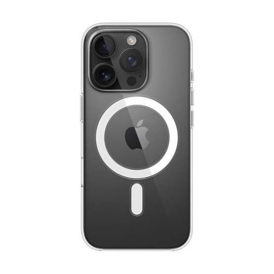 Оригинален Гръб Apple за Apple iPhone 16 Pro, Clear Case with MagSafe - Прозрачен