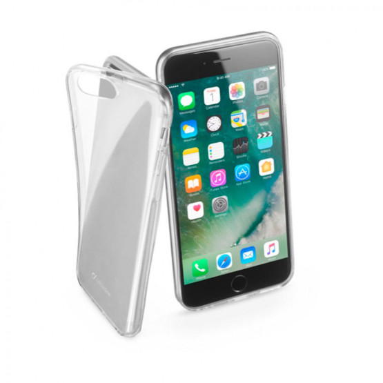 Силиконов гръб Cellular Line за iPhone 7 plus / 8 plus - Прозрачен
