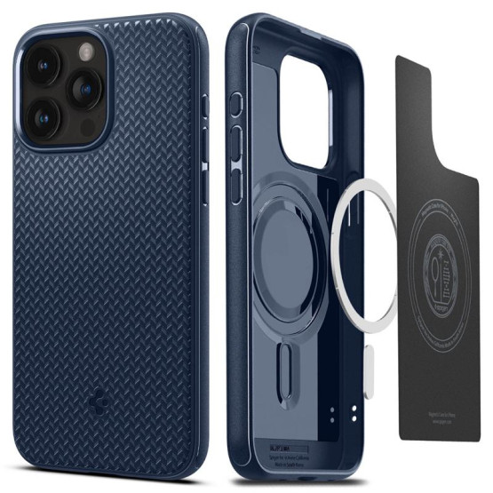 Spigen Mag Armor MagSafe за iPhone 15 Pro Max - Син