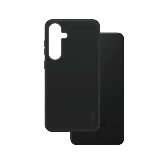 Гръб CARE by PanzerGlass за Samsung Galaxy S24 Plus, Fashion Black, QI,Черен
