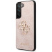 Гръб Guess PU 4G Metal Logo Case за Samsung Galaxy S23 - Розов