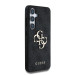 Гръб Guess за Samsung Galaxy S25 Plus ,PU, 4G Metal Logo Case, Черен