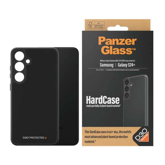 Гръб Hardcase D3O PanzerGlass за Samsung Galaxy S24 Plus - Черен