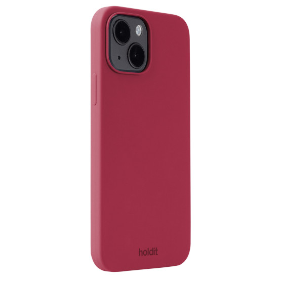 Гръб Holdit Silicone Case за iPhone 14/13 - Red Velvet
