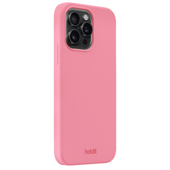 Гръб Holdit Silicone Case за iPhone 14 ProMax - Rouge Pink