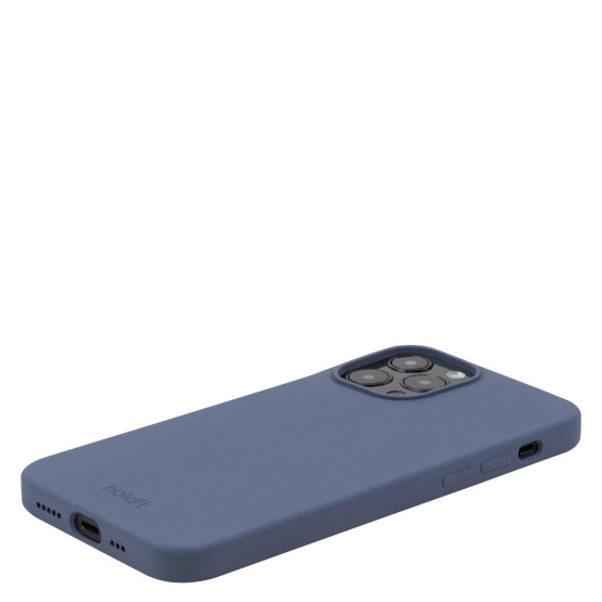 Гръб Holdit Silicone Case за iphone 15 Pro Max - Син