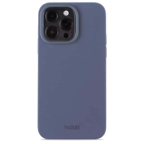 Гръб Holdit Silicone Case за iphone 15 Pro Max - Син