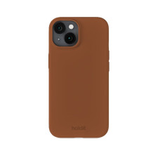 Гръб Holdit Silicone за iPhone 15 - Almond Brown
