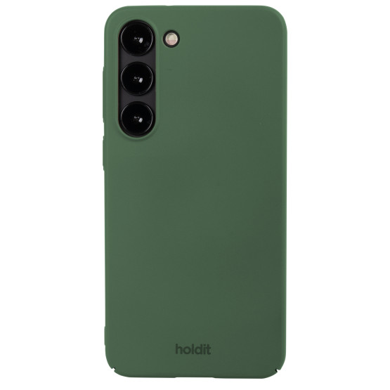 Гръб Holdit Slim Case за Samsung Galaxy S24 - Зелен