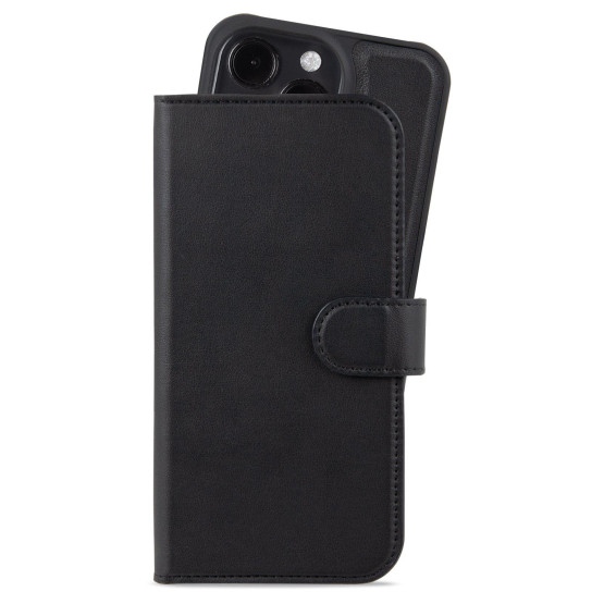 Гръб Калъф Holdit WalletCase MagnetPlus за iphone 15 Pro - Черен