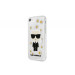 Гръб Karl Lagerfeld Ikonik Flower Case за iPhone 7/8/SE2020/SE2022 - Прозрачен