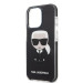 Гръб Karl Lagerfeld TPE Full Body Ikonik Case за iPhone 13 Pro Max - Черен