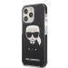 Гръб Karl Lagerfeld TPE Full Body Ikonik Case за iPhone 13 Pro Max - Черен