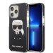 Гръб Karl Lagerfeld TPE Full Body Ikonik Case за iPhone 13 Pro Max - Черен