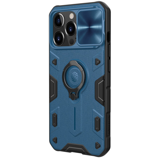 Гръб Nillkin cam shield armor за Iphone 13 Pro - Син