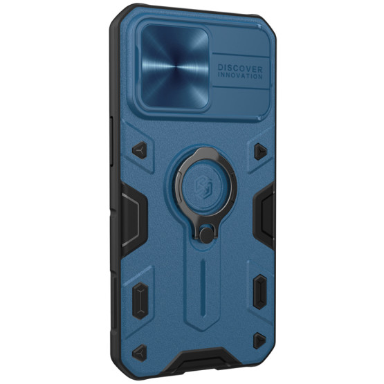 Гръб Nillkin cam shield armor за Iphone 13 Pro - Син