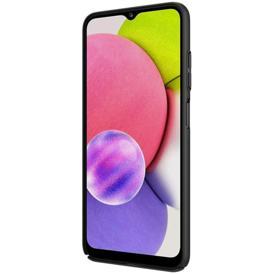 Гръб Nillkin CamShield Hard Case за Samsung Galaxy A03s - Черен