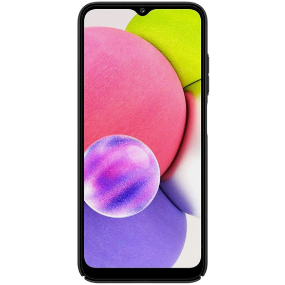 Гръб Nillkin CamShield Hard Case за Samsung Galaxy A03s - Черен