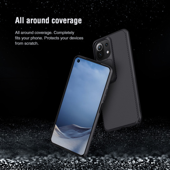 Гръб Nillkin Camshield series за Xiaomi 11 lite 4G/ 5G - Черен