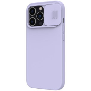 Гръб Nillkin CamShield Silky Silicone Case за Apple iPhone 13 Pro - Лилав