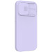 Гръб Nillkin CamShield Silky Silicone Case за Apple iPhone 13 Pro - Лилав
