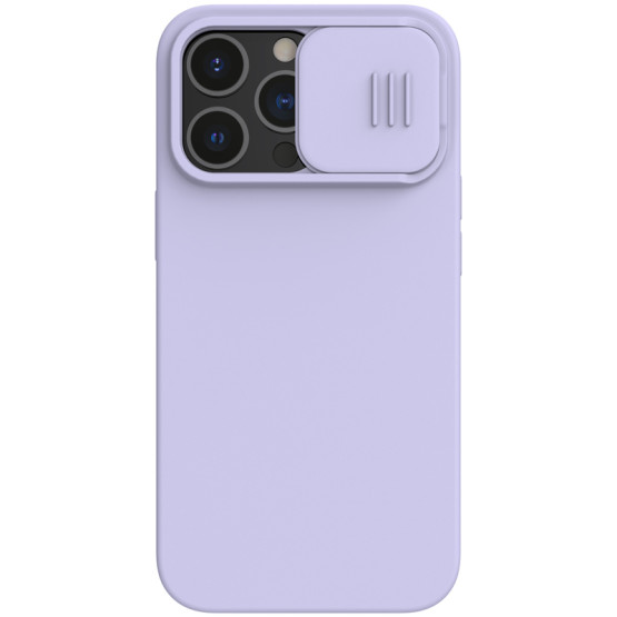 Гръб Nillkin CamShield Silky Silicone Case за Apple iPhone 13 Pro - Лилав