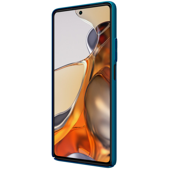 Гръб Nillkin Super Frosted Back Cover за Xiaomi 11T/11T Pro Peacock - Син