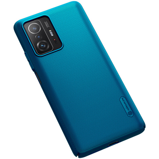 Гръб Nillkin Super Frosted Back Cover за Xiaomi 11T/11T Pro Peacock - Син