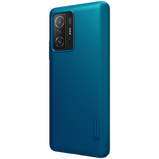 Гръб Nillkin Super Frosted Back Cover за Xiaomi 11T/11T Pro Peacock - Син